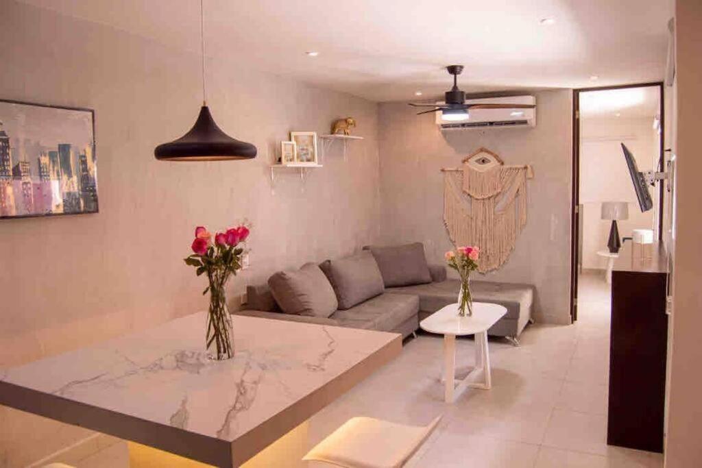Mid-498 Centro Apartment Merida Bagian luar foto
